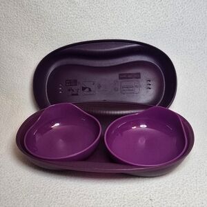 Tupperware Microwave Egg Cooker - Purple